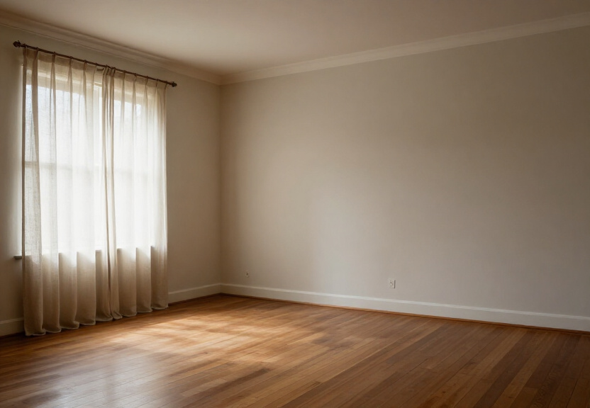 Completely dry basement in Winston Hills after professional restoration